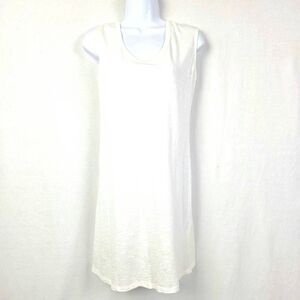 Express White Sleeveless Open Back Tunic XS